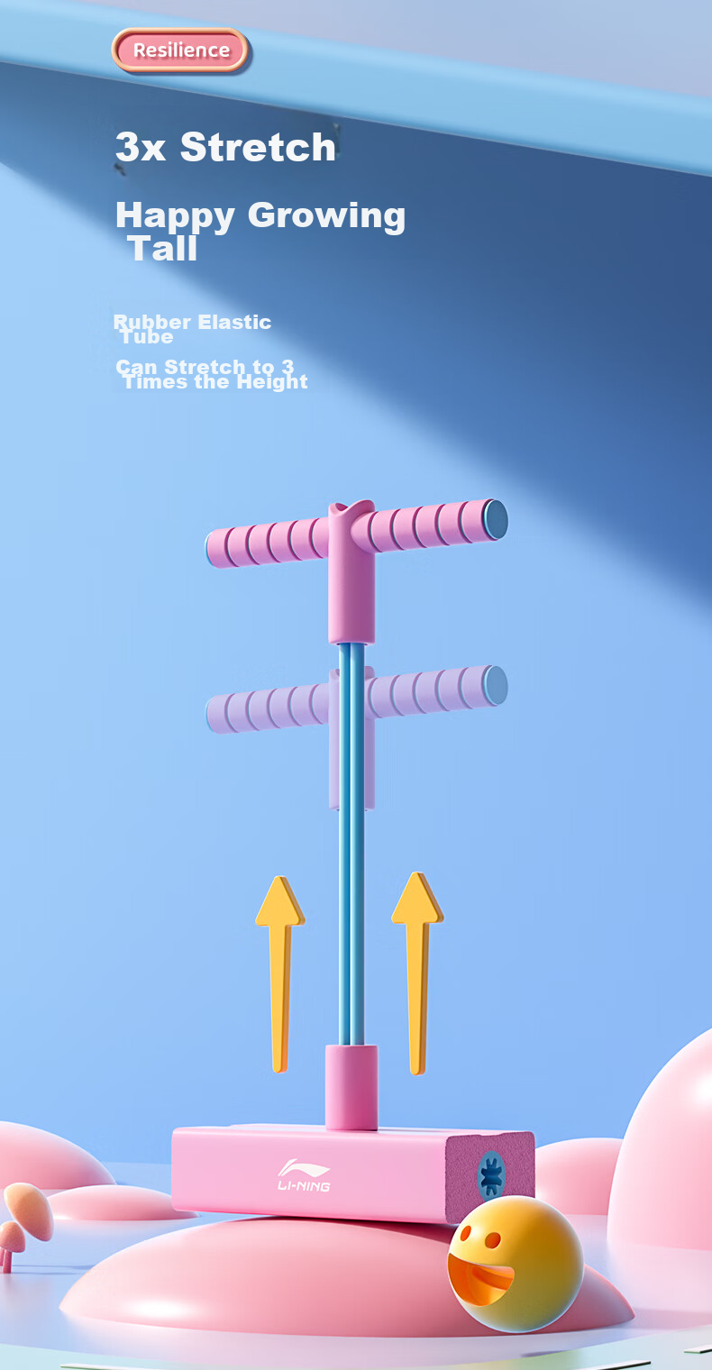 Li-Ning Children's Height Measurement Training Device with Voice Counting And Bouncing Function, Children's High Jump Training Equipment 11