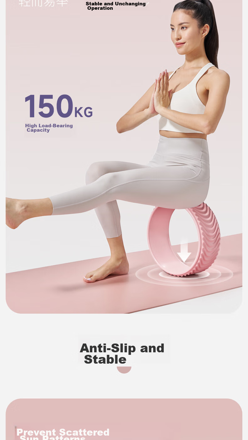 Yottoy Yoga Wheel for Shoulder Opening And Back Beauty, Beginner Yoga Equipment, Posture Correction Tool, Magic Ring for Pilates And Yoga 9