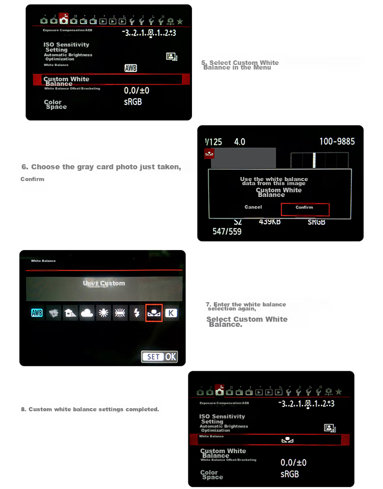 JJC 18% Gray Card, White Balance Card, Photography Gray Card, Black White Gray Tri-Color Neutral Gray Card, Portable Lighting Metering And Color Calibration Card, Small Size 8.5cm×5.4cm 9