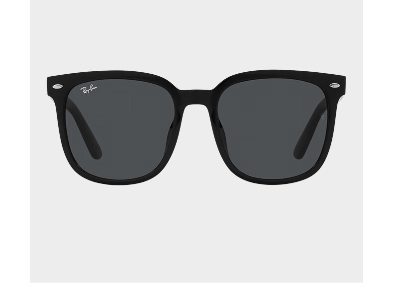 RayBan Square Large Frame Sunglasses, Face-Slimming Effect, Fashionable Designer Style 0RB4401D, Gift 3