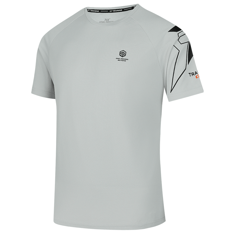 361° Men's Short-Sleeve T-Shirt, Summer Quick-Dry, Loose-Fitting Sports Running Fitness Casual Top, Half Sleeve, 652524101-2