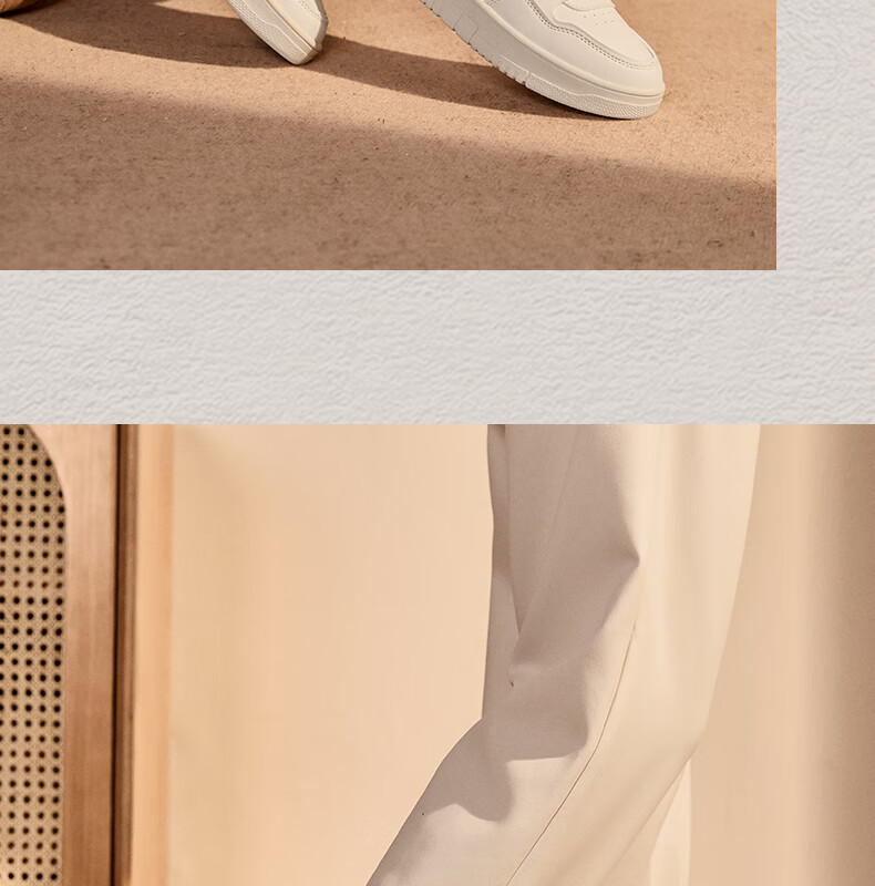 PEAK Women's Sneakers, Summer Mesh Breathable Wear-Resistant Casual Shoes, Air Force One Style White Sneakers for Women, Sports Shoes DB310128 16