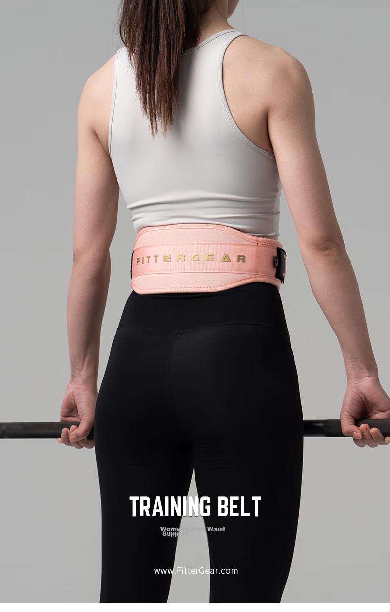 FITTER GEAR Professional Fitness Waist Belt for Women, Anti-Slip, Squat, Deadlift Training Support Belt, Weighted Equipment Protection Gear, XS Size 1