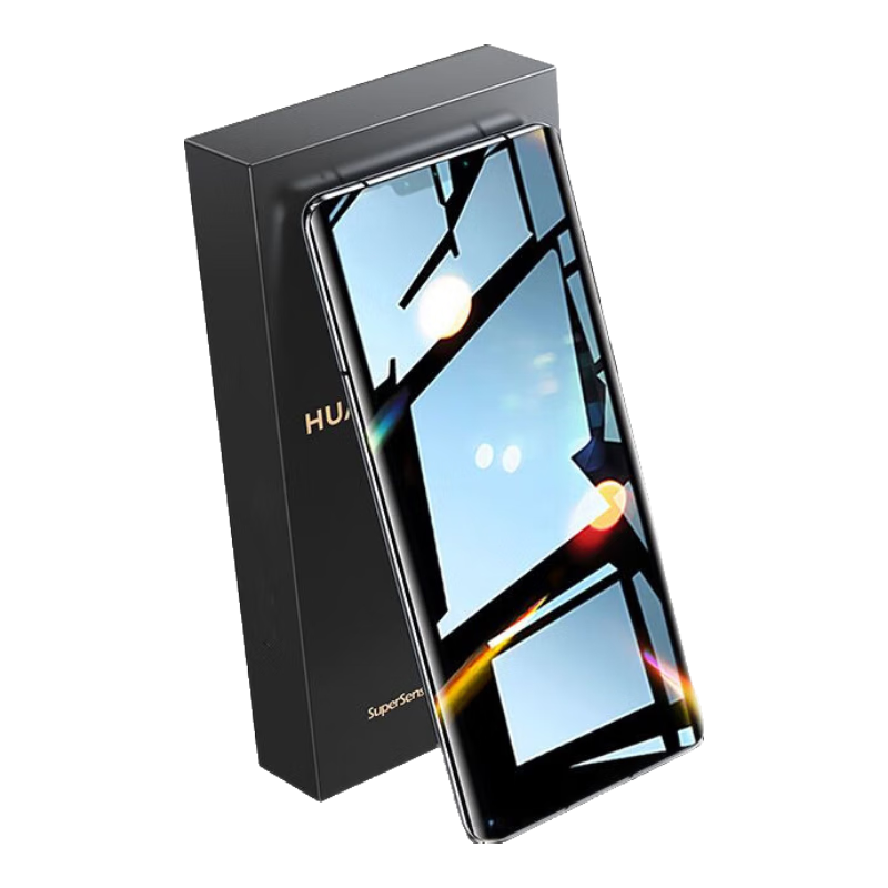 DIVI [28° True Privacy] Privacy Screen Protector for Huawei P50 Pro, Hydrogel Film Anti-Peeping Full Coverage Non-Tempered Glass Anti-Drop Anti-Scratch Protective Film