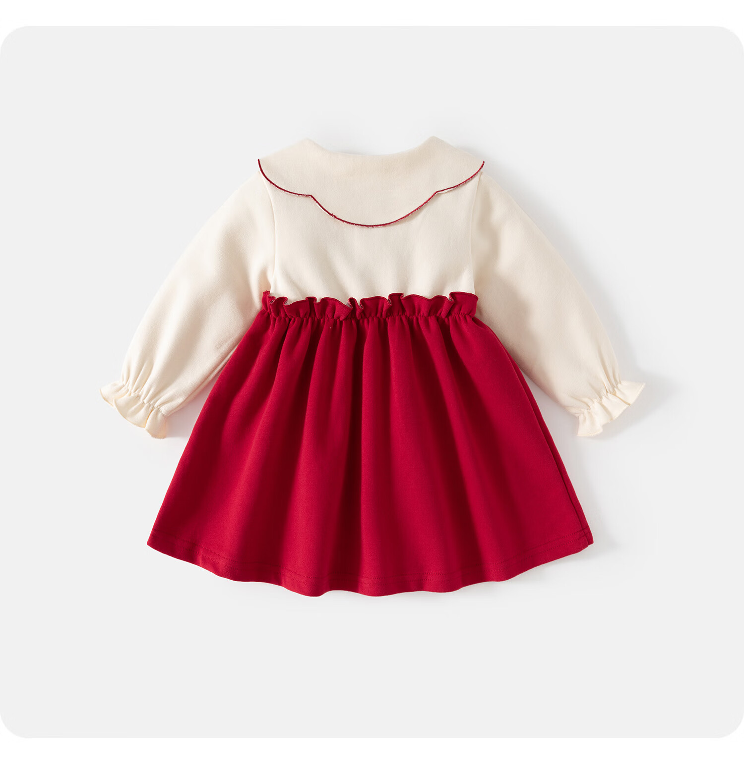Banxidi Girls Dress Spring 2026 New Stylish Baby Princess Dress Birthday Dress Infant Dress New Year Dress Spring 5