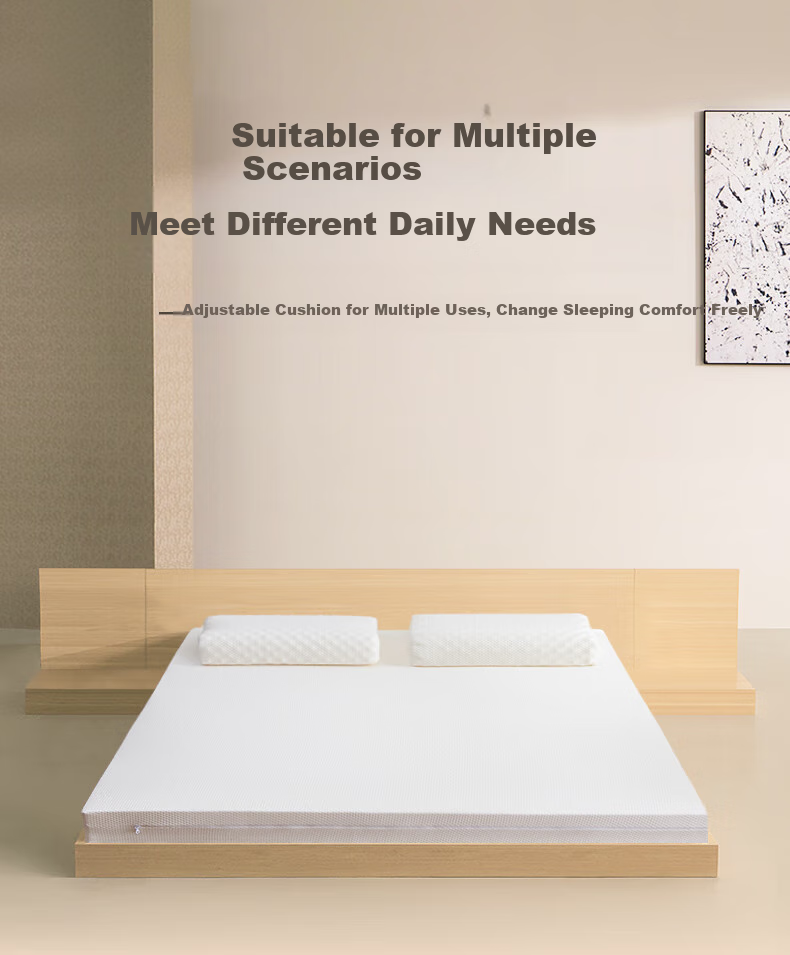 Hodo Thai Imported Natural Latex Mattress, 5cm Thick, 85D Swiss Anti-Mite Cover, 1.8m X 2m, Medium Firmness 15