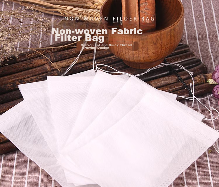 BJ Tea Bag, Herbal Medicine Infusion Gauze Bag, Non-Woven Fabric Herbal Medicine Dispensing Filter Bag, Marinade Seasoning Packet, Filtering Decoction Bag 1