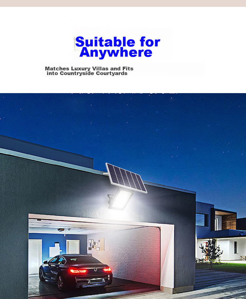 Shufujia Solar Outdoor Lighting Garden Lamp Rural Home Yard Entrance High Power High Brightness Waterproof Street Light 22