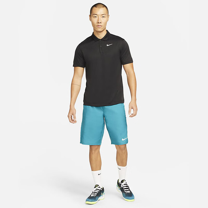 NIKE Spring And Summer Men's Short-Sleeve T-Shirt, Polo Shirt, Sports Casual DH0858-010 Black M 11