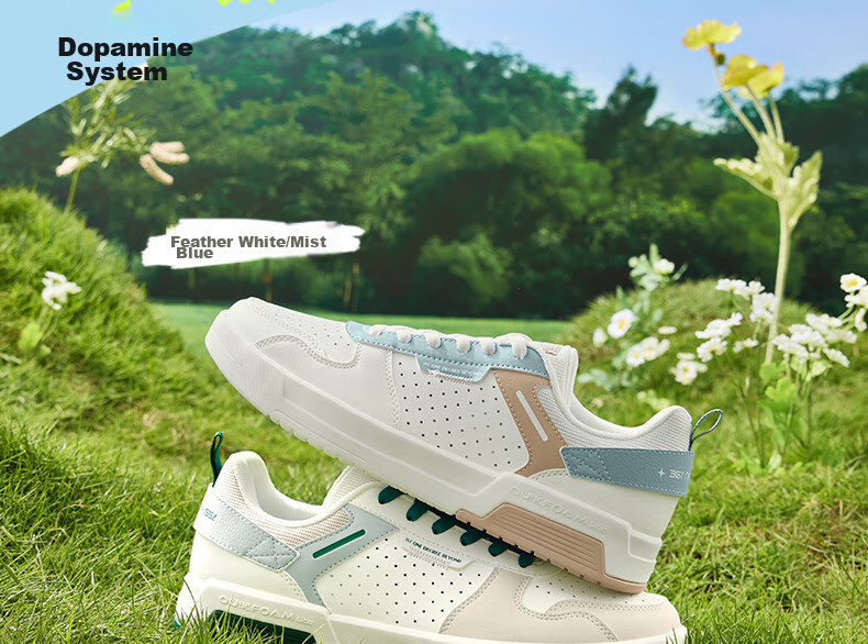 361° Men's Sports Shoes, Spring And Summer Retro Versatile Thick-Soled Warm White Casual Sneakers, Model 672136611-10 42