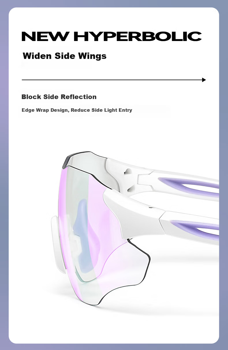 CAPONI Color-Changing Cycling Glasses for Women, Outdoor Hiking Running Sports Sunglasses, Day And Night Dual-Use Sunglasses, UV Protection And Sun Protectio 19