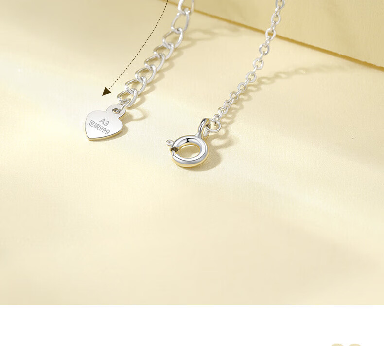 GLTEN Swarovski Zirconium Deer Pendant Necklace for Women, Birthday Gift, Light Luxury Niche Present for Girlfriend 2