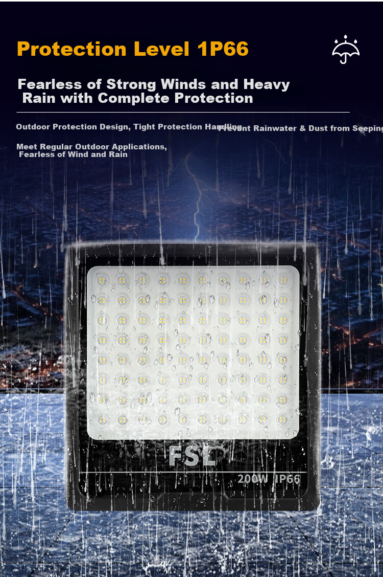 Foshanzhaoming LED Floodlight, Outdoor Lighting, Spotlight, Garden Light, Searchlight, 50W, IP65 2