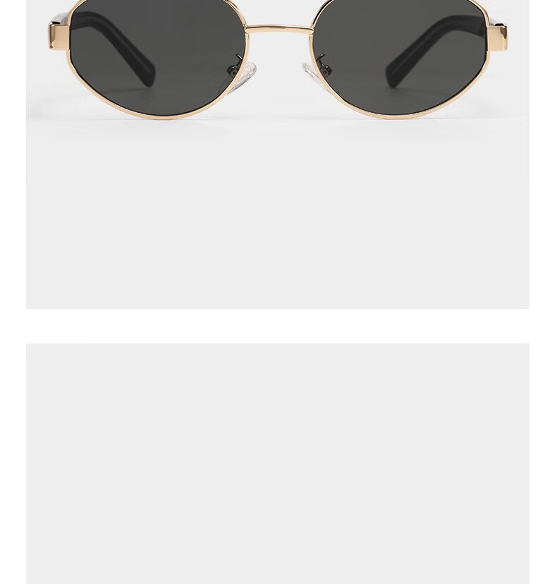 Fenchi 2025 New Light Luxury Vintage Style Sunglasses for Women, High-End Nearsighted Sunglasses, Tan Songyun And Qin Lan Same Style Nocap 8