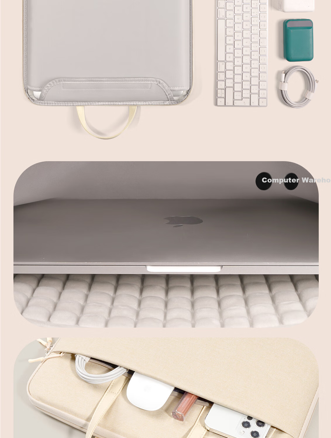 Taikesen Laptop Handbag Suitable for Apple Macbook 13-Inch, Huawei, Lenovo Computer Bag Protective Case for Men And Wome 7