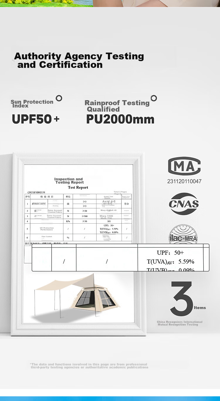 TAN XIAN ZHE Tent, Outdoor Camping, Park, Wilderness, Children's Family, Fully Automatic, Portable, Sun-Shading, Multi-Person Tent 6