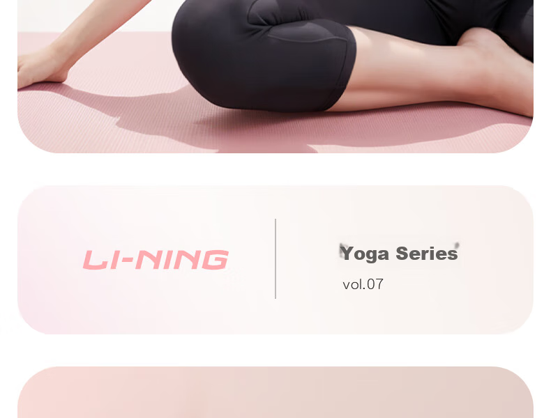 Li-Ning Yoga Ball, Pelvic Floor Exercise Ball for Pregnant Women And Adults, Baby Pilates Ball, Shaping And Buttocks Lifting Fitness Ball, Thickened Anti-Burst Elastic Ball 3