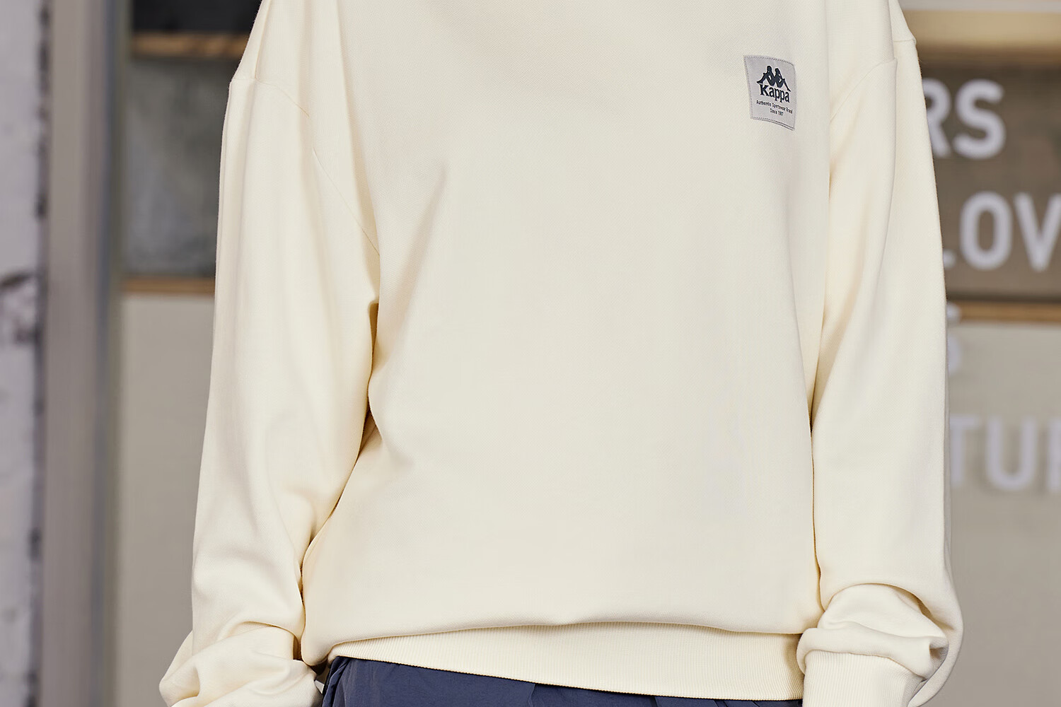 Kappa Knitted Pullover Sweater for Women, 2025 New Round Neck Top, Sports Long-Sleeve Sweatshirt for Men, K0EW2WT93P 16