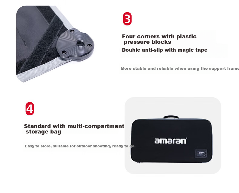 Aputure F21X Roll-Up Light, Live Streaming Fill Light, Adjustable Cool And Warm Color Temperature, Portable for Portrait Photography, Video Photography Light, Continuous Light 15