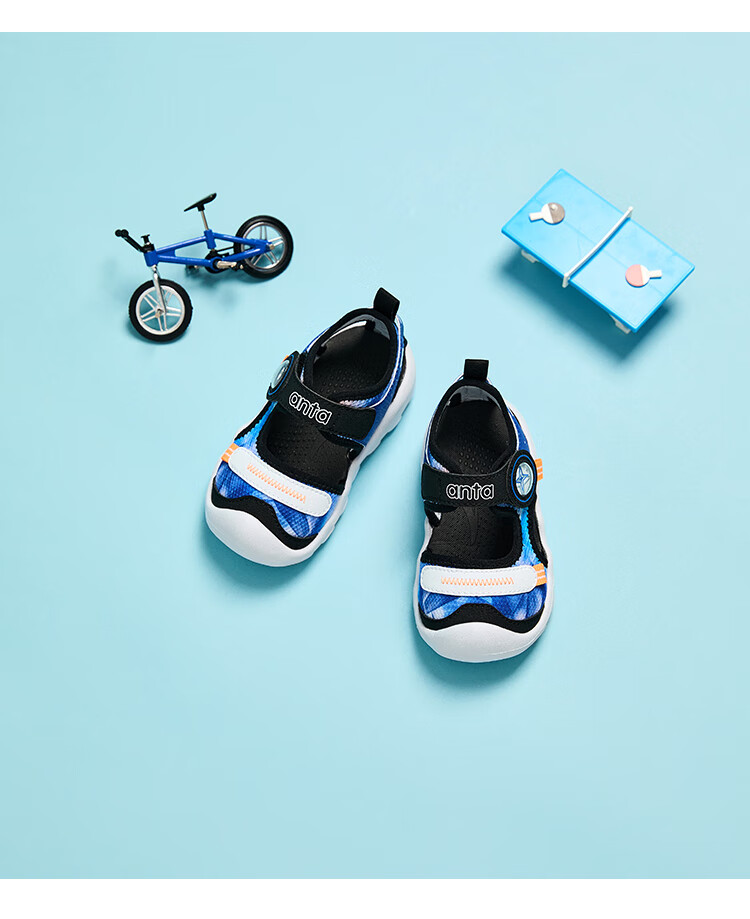 Anta Kids Boys Infant 2026 Summer Breathable Lightweight Octopus Beach Sandals A12620035 9