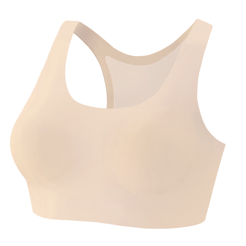 Ailier&ouluola Girls' Underwear, for Puberty Ages 12-16, Students' Teenage Years, Middle School Girls' Camisole, 6251 Skin Color, Size L