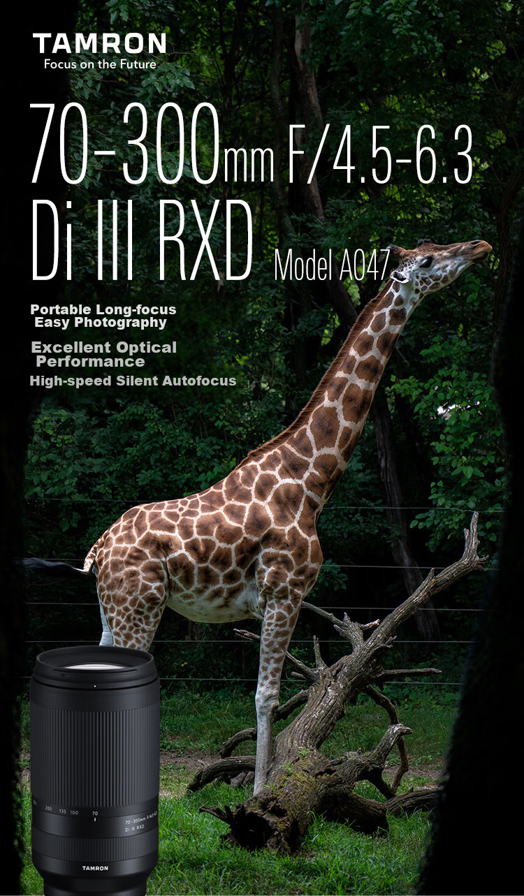 Tamron A047S 70-300mm F/4.5-6.3 Di III RXD Telephoto Zoom Lens, Sports And Wildlife, Sony Full-Frame Mirrorless Camera Lens (Sony Full-Frame E-Mount) 2
