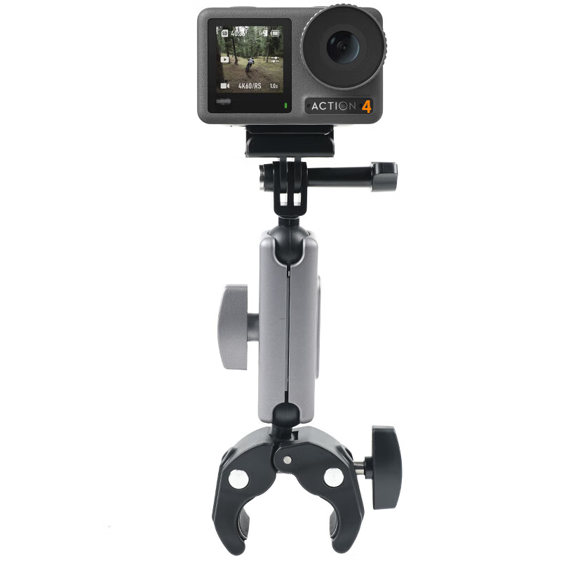 Qiye Head Strap Mount Compatible with DJI Action 4 And Action 5 Pro Accessories, Quick-Release First-Person View Visual Shooting Forehead Vertical Shooting for Lingmou 3 2