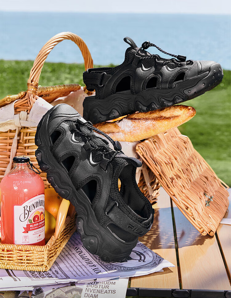 FILA Cat Paw 5 Women's Summer Casual Sandals Beach Mary Jane Shoes 15