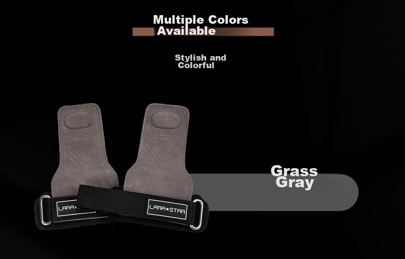 LARASTAR Pull-Up Straps, Grip Straps, Fitness Gloves, Chin-Up And Deadlift Hand Guards for Men And Women, Wrist Support, Brown Color 19