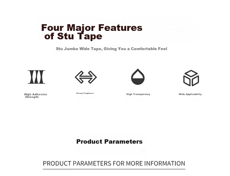 Sitoo [High Cost-Effective Boxed Tape], Whole Box of Adhesive Tape, 60 Rolls Red Tape, Marking Classification Transparent Tape, Packaging Tape, Cutting Tool, Express Delivery Tape, Thickened And Sticky 2
