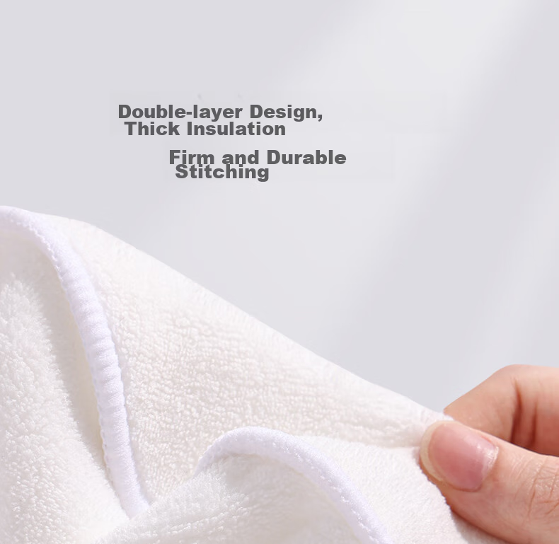 Goood Hot Compress Towel, Cold Compress Face Mask, Face Cloth for Beauty Salon, Coral Fleece Face Mask, Soft Skin Hydrating Facial Towel [Double-Layer + Strap + Nose Hole Design] 23