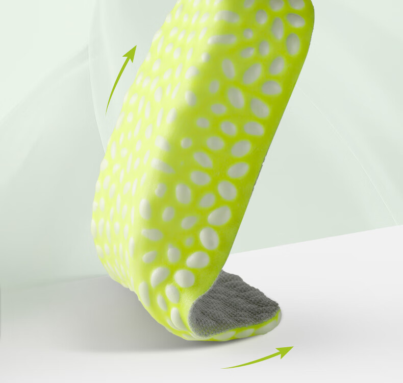 FOOTOPPO Boost Height-Increasing Insoles for Men And Women, Odor-Resistant Soft Sole Comfortable Popcorn High-Elastic Shock-Absorbing Invisible Half Insoles 10