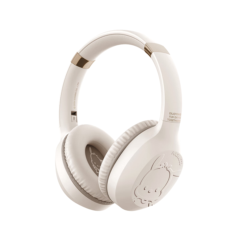 Chenfeng Sanrio Co-Branded Wireless Bluetooth Headphones, Music Earphones for Children's Sports And Gaming, Birthday Gift, Compatible with Apple, Huawei, Xiaomi, S05 Pachydog