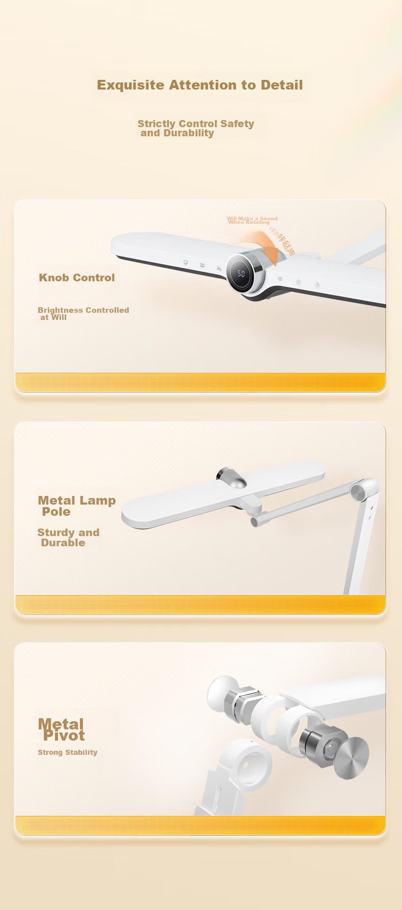 Panasonic Reading Desk Lamp (Eye Protection Lamp) AAAA Grade Eye Protection Full Spectrum Children's Study Horizontal Lamp Head Aim T10 21