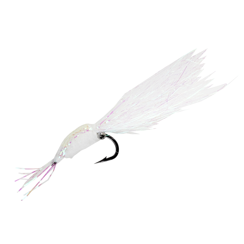 Erciyuan Lure Ice Silk Shrimp Stream Micro Artificial Bait Lure Maokou Baitiao Bionic Lure Glow-In Ice Silk Shrimp 8#