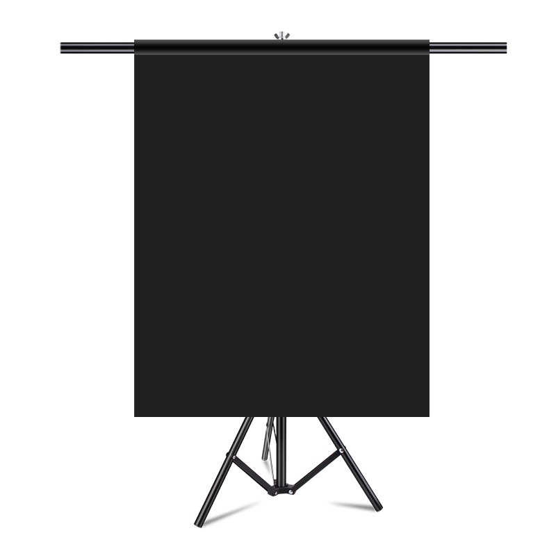 LATZZ 1.6*1 Meter Black Live Streaming Backdrop, Photography Black Cloth, Solid Color Thickened Light-Absorbing Fabric, Chroma Key Cloth, Product Photo Background Cloth, Portrait Shooting Soft Light Non-Woven Fabric