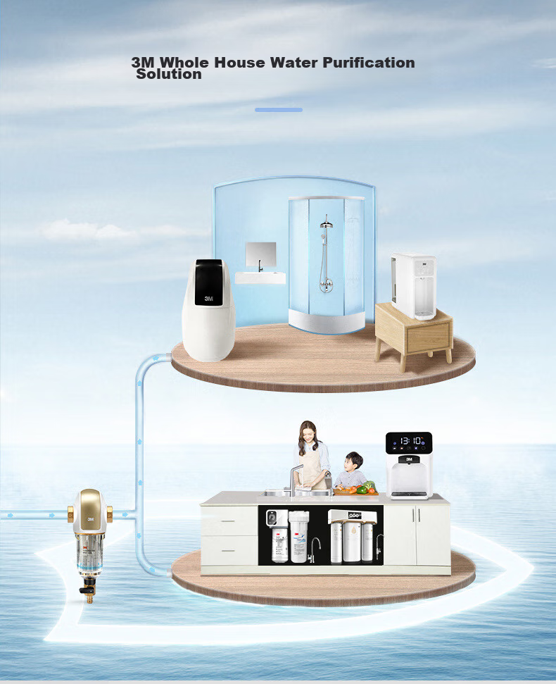 3M Water Purifier Home Smart Direct Drinking RO Reverse Osmosis Filter, 400G Water Purifier without Tank High Flow Pure Water Machine R8-39G(C) 9