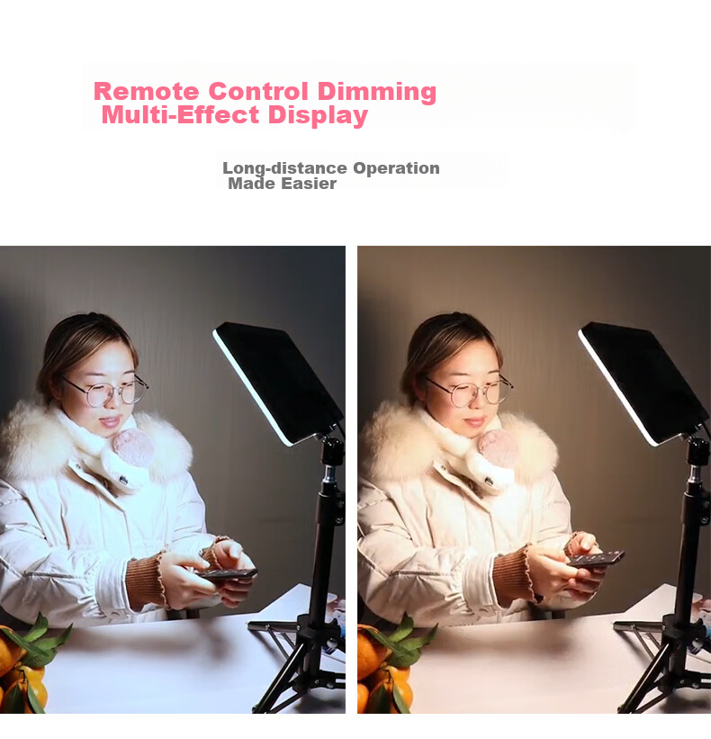 Hakutatz Desktop LED Photography Live Streaming Fill Light Small Studio Light for Streamers, Food, Jewelry, Jade, Antiques, Still Life, Weddings, Overhead Shooting Product Photography Light Jewelry 5