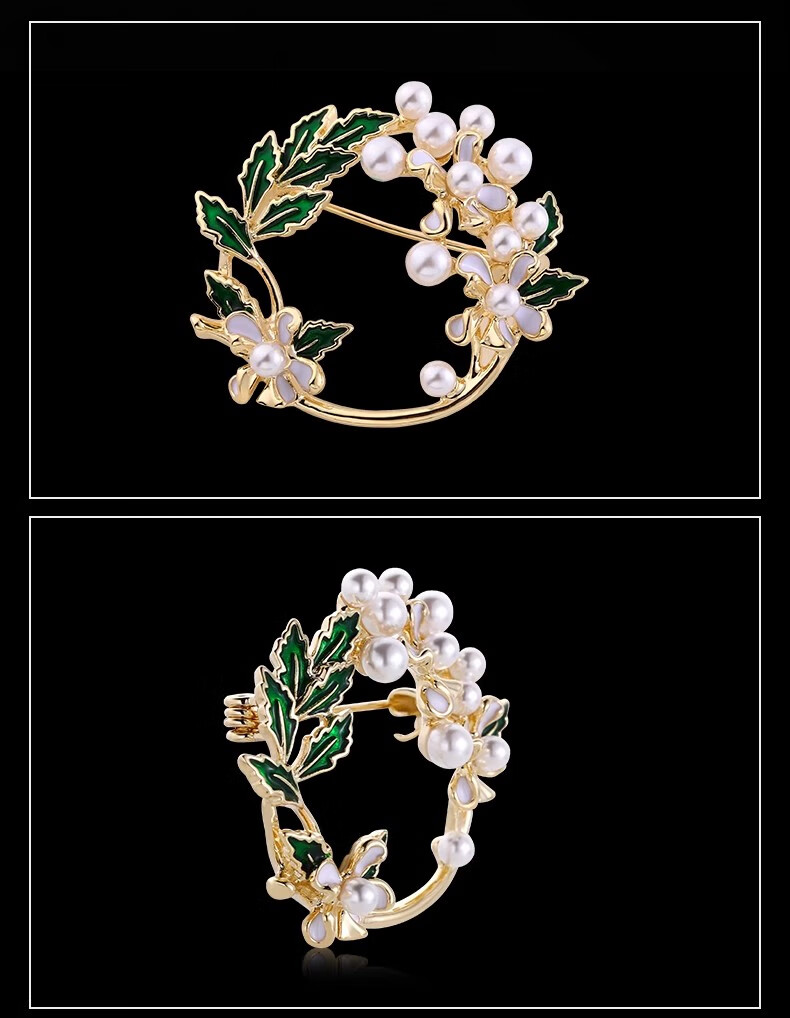 Eternelle French Original Design Brooch for Women, Elegant And Delicate Lapel Pin, Chest Accessory, Cardigan Button, And Corsage, New Style 9