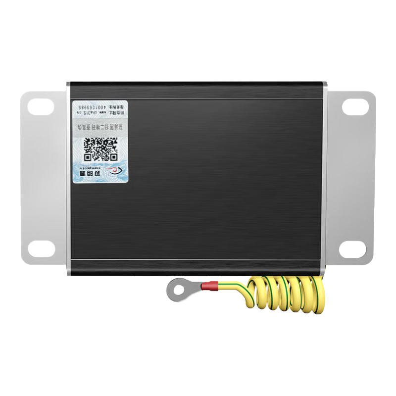 COMPCCTV 100Mbps PoE Surveillance Lightning Protector Network Two-in-One RJ45 Camera Surge Protector