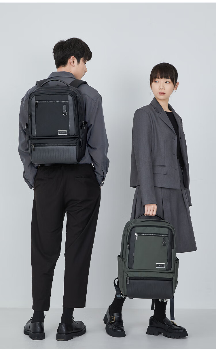 KALA·Y Qilin Business Laptop Backpack Large CN5228 27L Piano Black 21