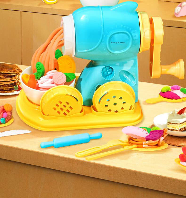Deli 24-Color Food-Grade Colored Clay Non-Clay Play Dough Toy Birthday Gift Craft YC180-24A 5