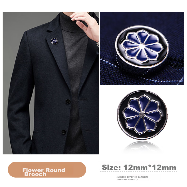 Dijing Chest Pin, Men's Sailboat Brooch, Suit Lapel Flower, High-End Lapel Pin, Luxury Medal, Birthday Gift for Me 10