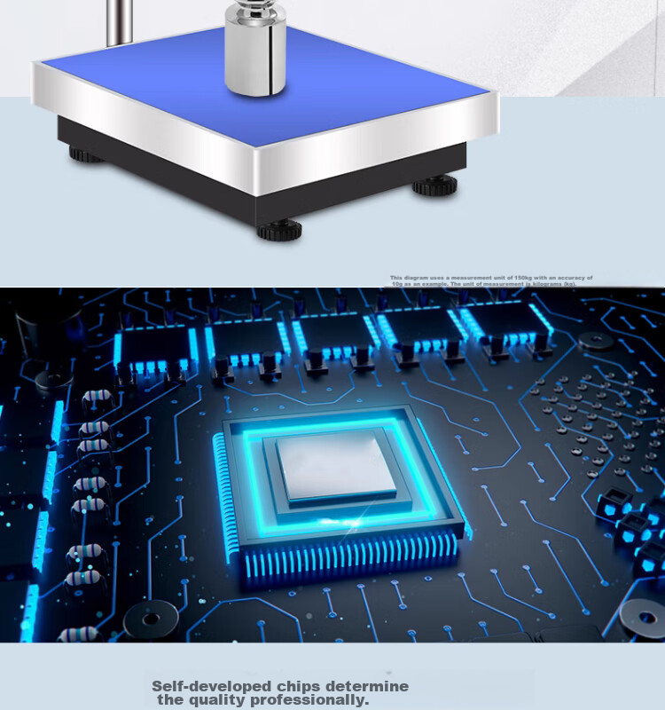 Demin High-Precision Electronic Scale for Commercial And Industrial Use, Counting And Pricing, Suitable for Express Delivery, Street Vending, And Floor-Standing Platforms, Weighing up to 100kg 4