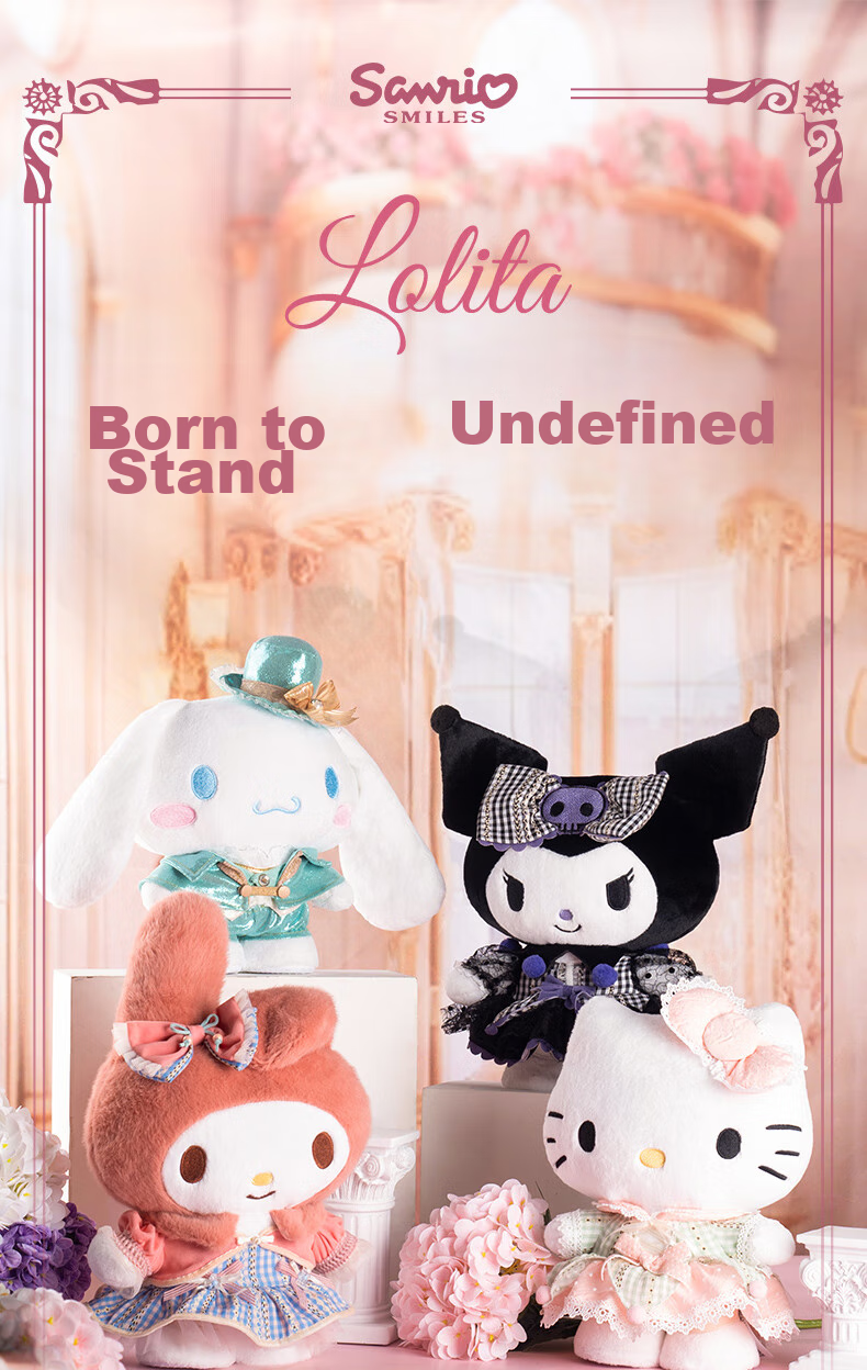 Cinnamoroll, Lolita Cinnamoroll Plush Doll Toy, Sanrio Toys, Birthday Gift for Girls, Qixi Valentine's Day Present 1