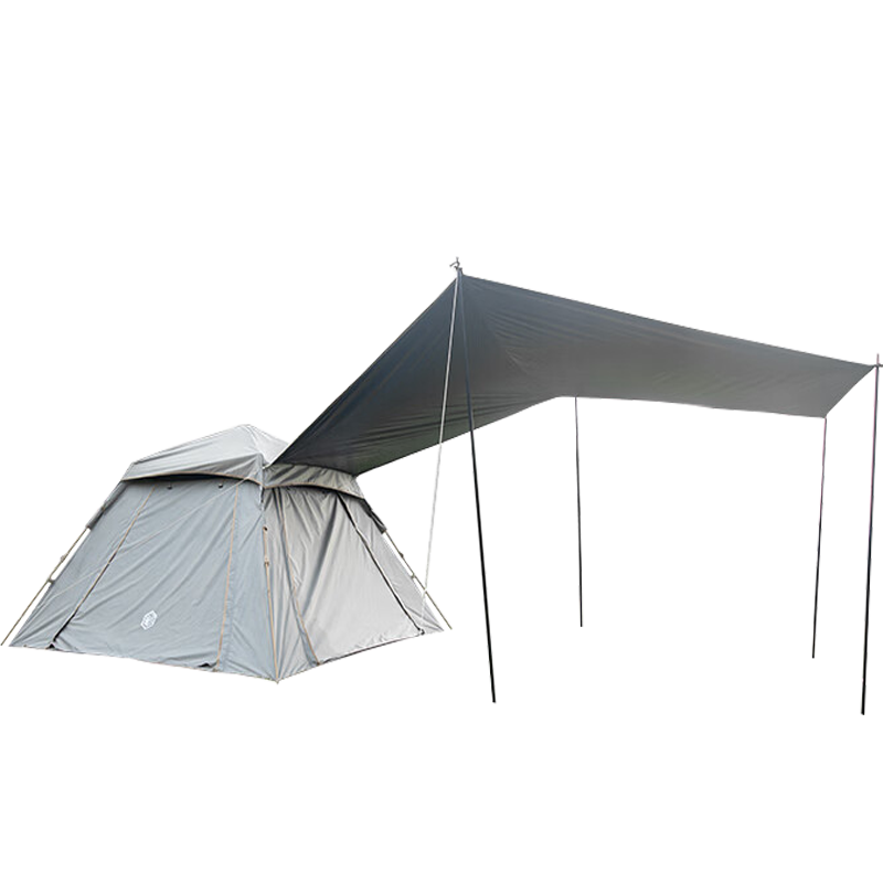 JD Original Lightweight Tent And Canopy Two-In Pro Version, Black Gel Sun Protection, Fully Automatic Quick-Open, Park Outdoor Camping Equipment