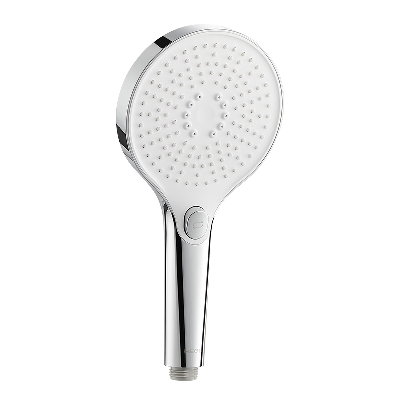 HEGII Shower Head, Convenient Descaling Pressure-Boosting Three-Mode Handheld Large Panel Shower Head HMS319-120