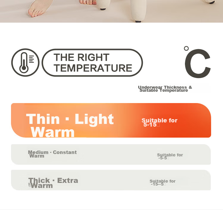 Hodohome Women's Autumn Thermal Underwear Set, Soft Cloud Cotton Comfortable Elastic Base Layer, Warm Ladies' Underwear, Light Lavender Purple, Size 165/90 2