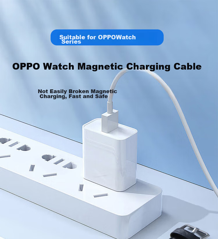 ESCASE Compatible with OPPO Watch Charger, Universal X3/X2/4/4pro/3/3pro/2/1/SE Charging Cable, Magnetic Wireless Fast Charging Dock 1