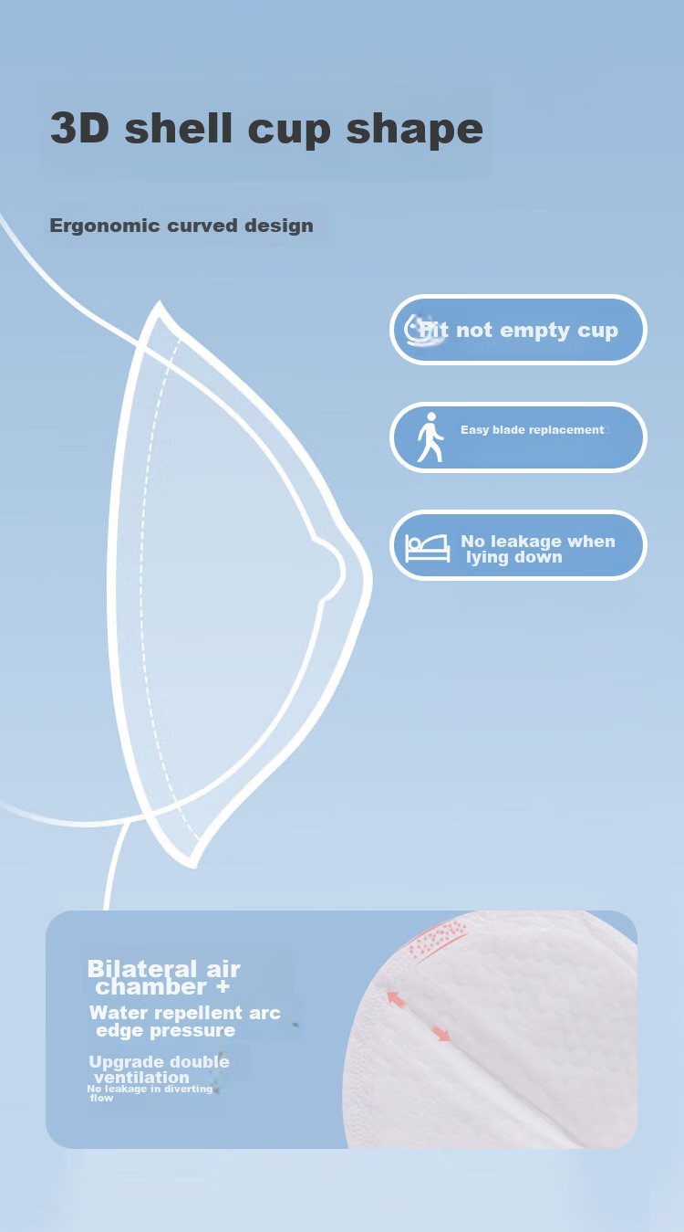 JOYNCLEON Breast Pads, Disposable Ultra-Thin Breathable Leak-Proof Nursing Pads for Postpartum Use, Jyp59311 8